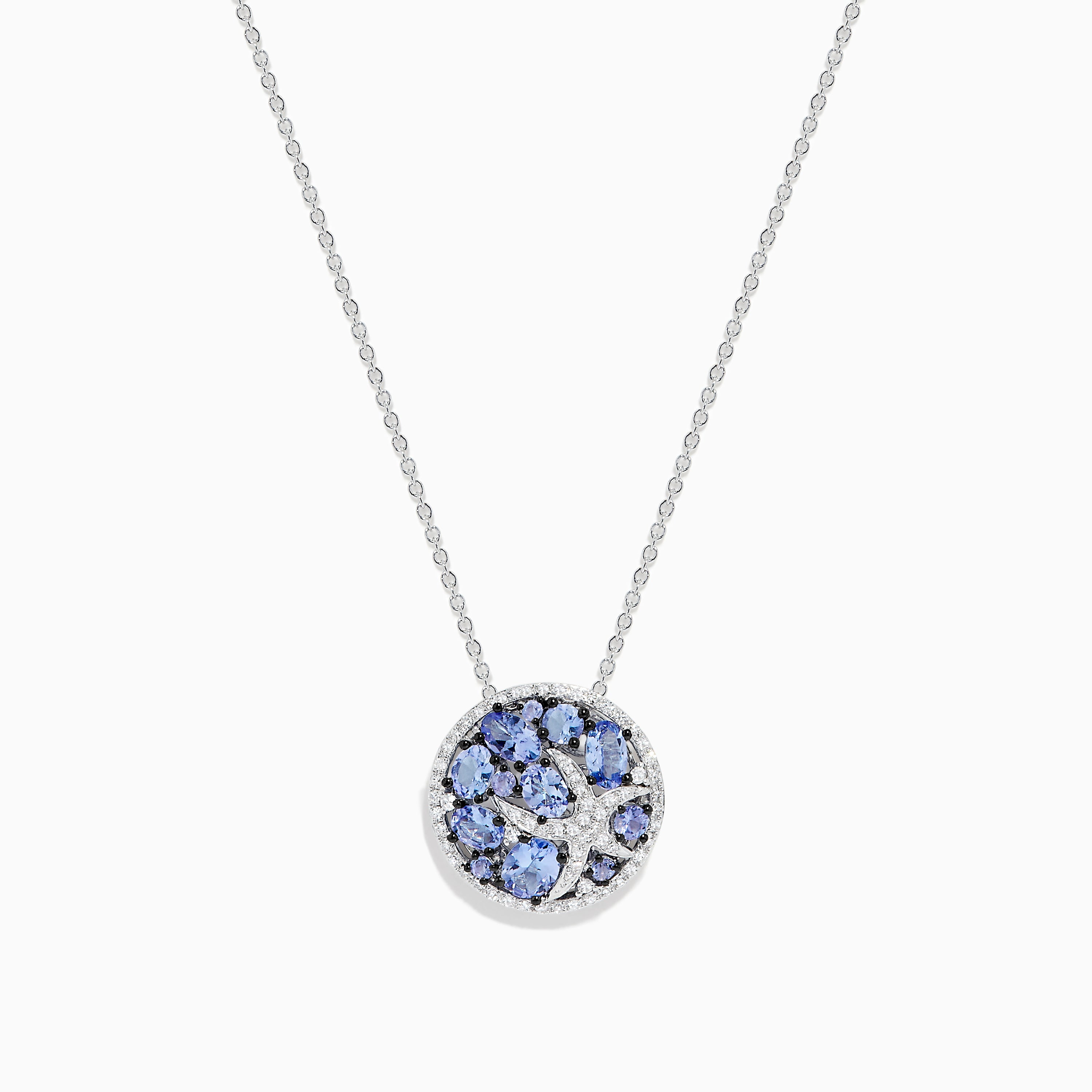 Effy Blue Sapphire and Diamond Accent Starfish Necklace | REEDS Jewelers